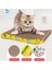 C Stili Büyük Pet Kedi Tırmalama Oluklu Mukavva Taşlama Pençe Plaka Catnip Kağıt Ped Tırmanma Çerçeve Kazıyıcı Mat Kedi Oyuncak Tırmalama (Yurt Dışından) 3