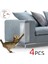 Tırnak Stili Yok 4 Adet x 20X45CM Ouch Kedi Tırmalama Muhafızları Mat Kazıyıcı Kedi Ağacı Tırmalama Pençe Sonrası Koruyucu Kediler Için Kanepe Scratcher Pençe Pedleri Pet Mobilya (Yurt Dışından) 2