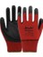 Pn Zebra Kırmızı Polyester Astarlı Nitril Kaplı Iş Eldiveni No:10 Xlarge 1 Çift 1