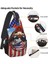 No.5 Tarzı 39X19X9CM Amerikan Bayrağı Fransız Bulldog Sling Göğüs Crossbody Çanta Erkekler Rahat Köpek Sevgilisi Omuz Sırt Çantası Yürüyüş Için (Yurt Dışından) 5