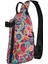 No.4 Stili Altın Paisley Baskı Göğüs Çanta Erkek Vintage Çiçek Bisiklet Omuzdan Askili Çanta Eğlenceli Tasarımcı Crossbody Çanta Telefon Balıkçılık Askılı Çanta (Yurt Dışından) 1