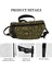 No.4 Stili Altın Paisley Baskı Göğüs Çanta Erkek Vintage Çiçek Bisiklet Omuzdan Askili Çanta Eğlenceli Tasarımcı Crossbody Çanta Telefon Balıkçılık Askılı Çanta (Yurt Dışından) 5