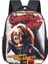 No.18 Stili H Film Çocuk Oyun Chucky Okul Çantaları Anaokulu Çocuk Çocuklar Okul Sırt Çantası Kız Erkek Sırt Çantaları Mochila (Yurt Dışından) 1