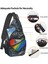 No.5 Tarzı 39X19X9CM Gökkuşağı Gurur Bayrağı Sling Crossbody Göğüs Çanta Erkekler Omuz Sırt Çantası Yürüyüş Için (Yurt Dışından) 4