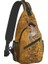 Net Stil Gustav Klimt Boyama Sling Göğüs Crossbody Çanta Erkekler Seyahat Için Rahat Omuz Sırt Çantası (Yurt Dışından) 3
