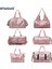E Stili Gümüş Stili Parlak Pembe Bayan Spor Çantaları Spor Ayakkabı Bölmesi ile Islak Kuru Spor Çantası Yoga Mat Çanta Eğitim Yoga Bolsa Sac De Sport (Yurt Dışından) 4
