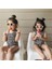 Gümüş Tarzı Bebek Güneş Gözlüğü Mat Çocuk Güneş Gözlüğü Moda Yuvarlak Çerçeve Retro Mocha Gözlük UV400 Koruma Bisiklet Eğlence Güneş Gözlüğü (Yurt Dışından) 5
