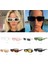 Yeşil Stil 2021 Yeni Dikdörtgen Güneş Gözlüğü Kadın Moda Küçük Kare Çerçeve Vintage Güneş Gözlükleri Erkekler Shades Retro Temizle Yeşil UV400 (Yurt Dışından) 5