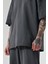 Erkek Oversize Penye Yazlık Kısa Kollu T-Shirt 3