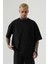 Erkek Oversize Penye Yazlık Kısa Kollu T-Shirt 1