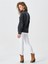 Alberta Black Feather Wash Kadın Jean Ceket 2