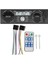 1dın Araba Stereo Mp3 Çalar Dash Araba Fm Radyo Bluetooth Usb/ Aux In Saat ve Sıcaklık Göstergesi ile Şarj Ediliyor (Yurt Dışından) 1
