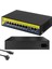 120W 8 Port Ethernet Poe Switch 10 Port 8+2 8 Poe Ports 2 Uplink 10/100 2