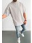 Erkek Oversize Kısa Kollu Nefes Alan T-Shirt 2