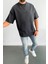 Erkek Oversize Kısa Kollu Nefes Alan T-Shirt 2