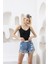 Zincirli Triko Atlet Crop 4