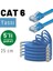 Irenıs 5 Adet 25 cm Cat6 Kablo Yassı Ethernet Network Lan Ağ Internet Kablosu 1