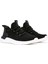 Erkek Siyah Bağcıklı Kalın Tabanlı Kumaş Sneaker 4