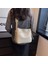 Yeni Moda Geniş Omuz Askılı Crossbody Çanta Moda Tek Omuz Kova Çanta Küçük Kare Çanta (Yurt Dışından) 1