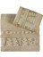 Elit Pastel Bambu 2'li Banyo Havlu Seti (50*90+70*140) - Kahve 1