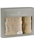 Elit Pastel Bambu 2'li Banyo Havlu Seti (50*90+70*140) - Kahve 2