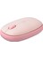 M660 14380 1300DPI Pembe Çok Modlu Bluetooth Kablosuz Sessiz Mouse 2