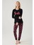 Lisanslı %100 Pamuk Uzun Kol Kadın Pijama Takım 1766 2