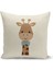 Çocuk Bebek Çift Tarafı Dijital Baskılı 4'lü Kırlent Kılıfı Seti (Kids Children Cushion Cover) 3