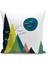 Çocuk Bebek Çift Tarafı Dijital Baskılı 4'lü Kırlent Kılıfı Seti (Kids Children Cushion Cover) 2