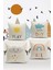 Çocuk Bebek Çift Tarafı Dijital Baskılı 4'lü Kırlent Kılıfı Seti (Kids Children Cushion Cover) 1