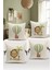 Çocuk Bebek Çift Tarafı Dijital Baskılı 4'lü Kırlent Kılıfı Seti (Kids Children Cushion Cover) 1