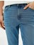 4SAM40057ND Koton Mıchael Erkek Jean Pantolon Açık Indigo 5