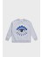 Pamuklu Bisiklet Yaka Çocuk Sweat Sweat K25708/A41 Grey Marl 1
