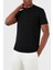 Bisiklet Yaka Regular Fit Streç T Shirt Erkek T Shirt 8N1Tf0 1Jcdz 0999 4