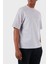 Pamuklu Bisiklet Yaka Oversize T Shirt Erkek T Shirt 3D1T76 1Jwzz 0844 5