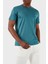 Logolu Bisiklet Yaka Pamuk Karışımlı Regular Erkek T Shirt 8N1Td8 1Juvz 0779 1