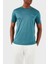 Logolu Bisiklet Yaka Pamuk Karışımlı Regular Erkek T Shirt 8N1Td8 1Juvz 0779 2