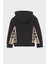 Pamuklu Fermuarlı Kapüşonlu Çocuk Sweat Sweat 8047427 Black 2