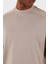 Pamuklu Bisiklet Yaka Oversize T Shirt Erkek T Shirt 3D1T76 1Jwzz 0650 4