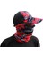 Fisherman Style Camo Red Set Cap+Eldiven+Kolluk+Buff 2