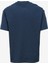 Bisiklet Yaka Indigo Erkek T-Shirt L241571TF Loose Fit T-Shirt 2