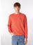 Bisiklet Yaka Turuncu Erkek Sweatshırt W66120554333L Bisiklet Sweatshirt 1