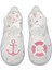 Beyaz - Pembe Kadın Sandalet S10234 Tobby Velcro Estrella 4