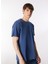 Bisiklet Yaka Lacivert Erkek T-Shirt W241575410 Bisiklet Yaka T-Shirt 3