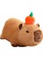 Capybara Ş Oyuncak Odası Karikatür Capybara Doldurulmuş Oyuncak Yatarak 20CM (Yurt Dışından) 2
