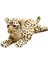 Sevimli Peluş Oyuncak Yastık Peluş Yastık Yatak Odası Dekoru Çocuklar Için Doğum Günü Hediyesi Leopar 39CM (Yurt Dışından) 2