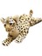 Sevimli Peluş Oyuncak Yastık Peluş Yastık Yatak Odası Dekoru Çocuklar Için Doğum Günü Hediyesi Leopar 39CM (Yurt Dışından) 5