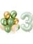 Retro Su Yeşili 3 Yaş Latex Balon Set 1