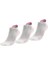 Koku Yapmayan Koşu ve Yürüyüş Kadın Patik Pembe Gümüş Çorap 3'lü Paket 1