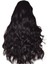 Siyah Kıvırcık Dalgalı Vücut Dalgası Dantel Ön Saç Perukları (Yurt Dışından) 3